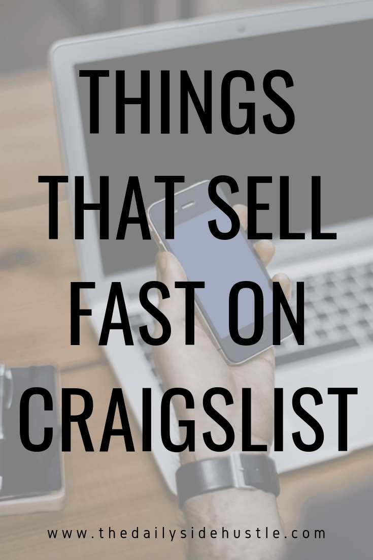 sell things on craigslist